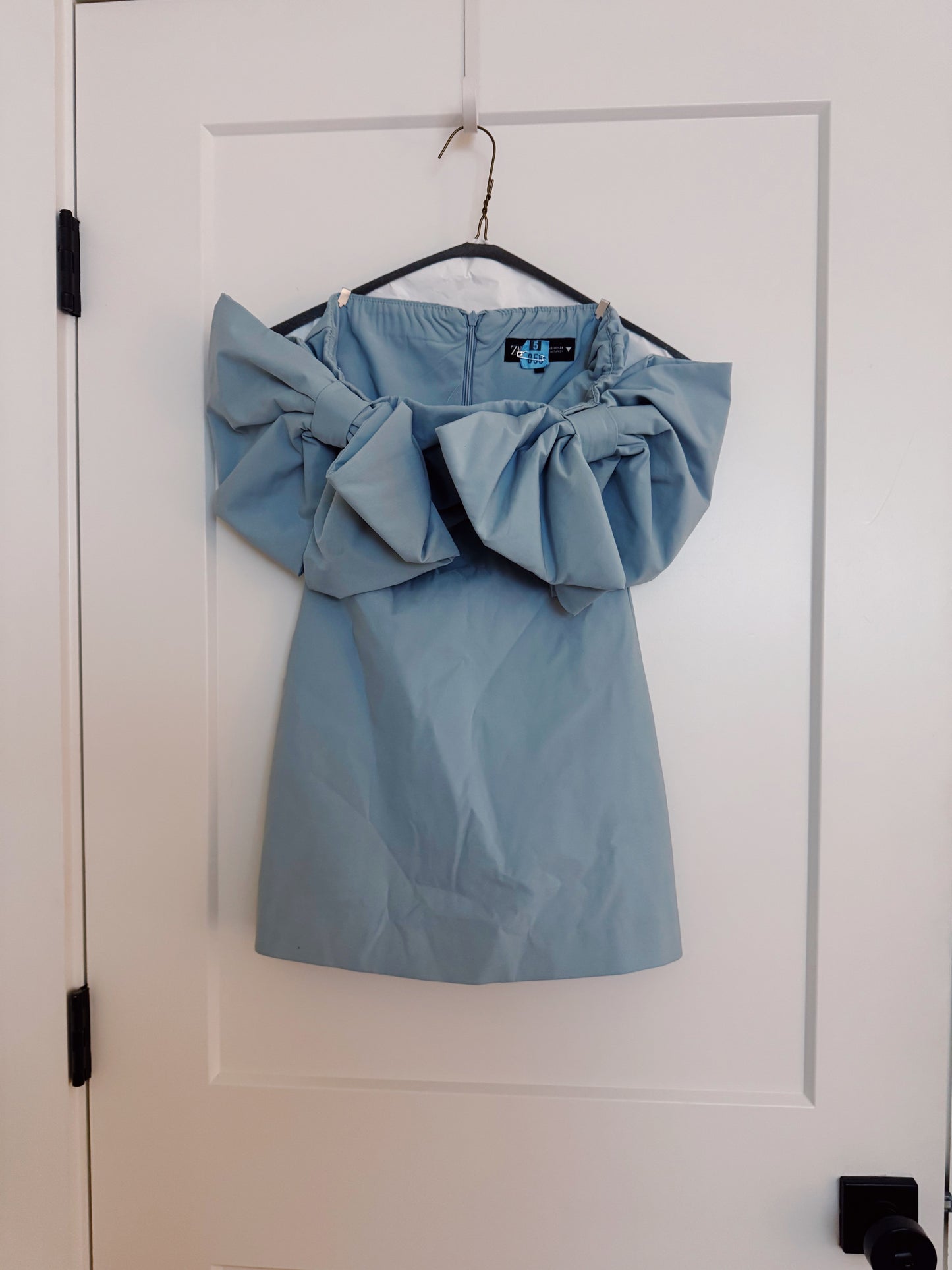 Zara Bow Mini Dress