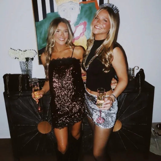 Gianni Bini x Lilly Sisto Tinsley Sequin Dress