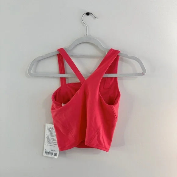 Lululemon Asymmetric Tennis Tank in Lipgloss