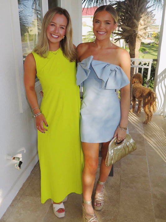 Zara Bow Mini Dress